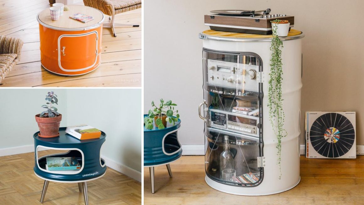 These Designers Transformed Oil Barrels Into Furniture