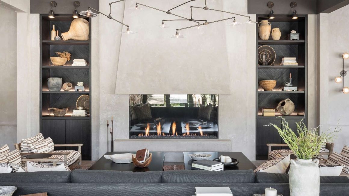 Two Sisters Turned a Barn into an Elegant Wine Room