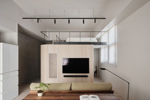 The Clever Loft Bed Setup That Makes This Apartment Feel Huge